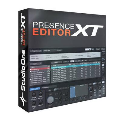 PreSonus Presence XT Editor - Customizable Editor for Presence XT Sample Player PRESENCE XT EDITOR