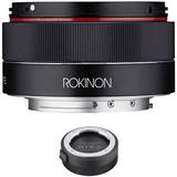 Rokinon AF 35mm f/2.8 FE Lens with Lens Station Kit for Sony E IO35AF-E
