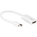 Rocstor HDMI Female to Mini DisplayPort Male Adapter Cable (White, 8") Y10A224-W1