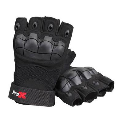 ProX X-Gripz Hard Knuckle Fingerless Gloves for Truss and Stage Performance X-GRIPZ