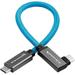 Kondor Blue Right-Angle USB-C 3.1 Gen 2 Cable (8.5", Kondor Blue) KB-USBC-RA