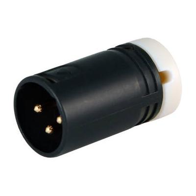 Cable Techniques Low-Profile Right-Angle XLR 3-Pin Male Connector (Standard Outlet, A-Shell, CT-AX3M-W