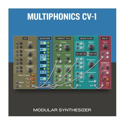 Applied Acoustics Systems Multiphonics CV-1 Modular Synthesizer (Download) AA-MPCV1