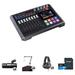 TASCAM Mixcast 4-Person Podcast Kit with Podcast Mixer-Recorder, Microphones, Boom MIXCAST 4