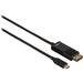 Rocstor USB-C to DisplayPort Male Cable (3', Black) Y10C239-B1