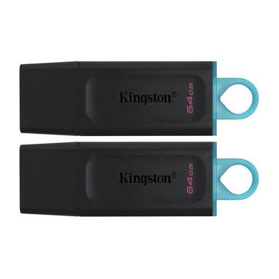 Kingston 64GB DataTraveler Exodia Flash Drive (2-P...