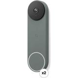 Google Video Doorbell (Battery, Ivy, 2-Pack) GA02075-US