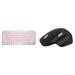 Logitech MX Keys Mini Wireless Keyboard & MX Master 3S Mouse Set (Rose / Black) 910-006556