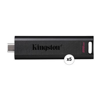 Kingston 256GB DataTraveler Max USB 3.2 Gen 2 Type-C Flash Drive (5-Pack) DTMAX/256GB