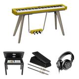 Casio Privia PX-S7000 88-Key Portable Digital Piano Value Kit with Bench, Express PX-S7000HM