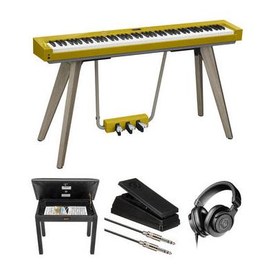 Casio Privia PX-S7000 88-Key Portable Digital Piano Value Kit with Bench, Express PX-S7000HM