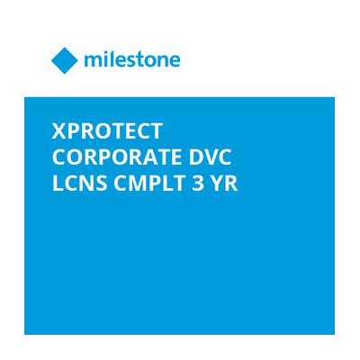 Milestone XProtect Corporate Device Channel License with 3-Year Care Plus & Care Prem XPCODL