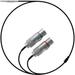 teenage engineering 3.5mm TRS Male to Dual XLR-Female Textile Field Audio Y-Cable (3.9') TE014XS028