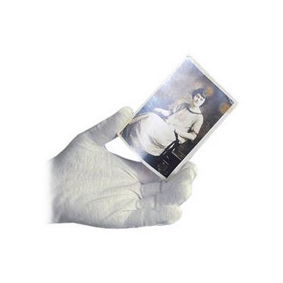 Archival Methods Medium-Weight Bleached Cotton Inspection Gloves (Small, 12-Pack) 61-001