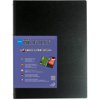 Itoya Art Profolio Advantage Presentation/Display Book (9 x 12", Black) AD-24-9