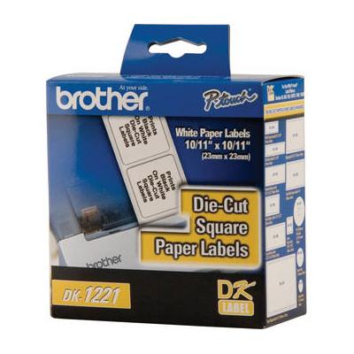 Brother DK1221 Square Paper Labels (10/11 x 10/11