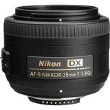 Nikon Used AF-S DX NIKKOR 35mm f/1.8G Lens 2183