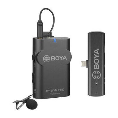 BOYA Used BY-WM4 PRO-K3 Digital Wireless Omni Lavalier Microphone System for Lightnin BY-WM4 PRO-K3