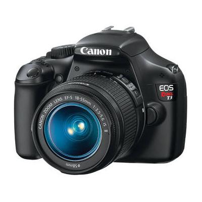 Canon Used EOS Rebel T3 DSLR Camera and 18-55mm IS II Lens Kit 5157B002