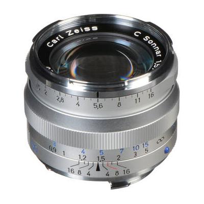 ZEISS Used C Sonnar T* 50mm f/1.5 ZM Lens (Silver) 1407-067