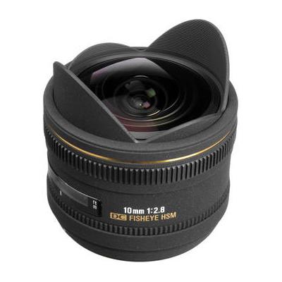 Sigma Used 10mm f/2.8 EX DC HSM Fisheye Lens for Nikon DX Digital Cameras 477-306
