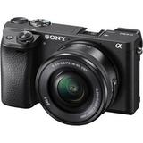 Sony Used Alpha a6300 Mirrorless Digital Camera with 16-50mm Lens (Black) ILCE6300L/B