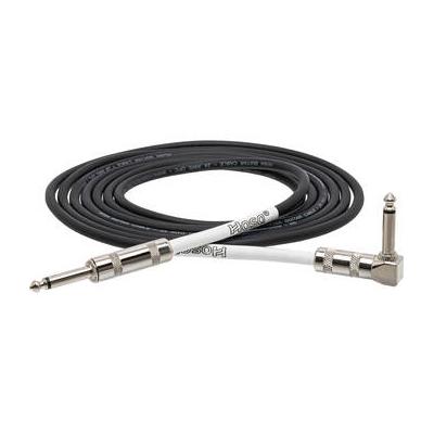 Hosa Technology Straight to Right-Angle Guitar Cable - 10' GTR-210R