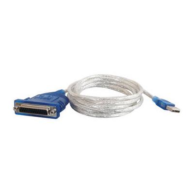 C2G USB to DB25 IEEE-1284 Parallel Printer Adapter Cable (6.0') 16899