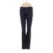 Zara Casual Pants - Low Rise Boot Cut Boyfriend: Blue Bottoms - Women's Size 4