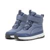 Stiefel PUMA "PUMA Evolve Stiefel Jugendliche", Kinder, Gr. 34.5, blau (inky blau persian weiß), Obermaterial: Textil, Synthetik; Futter: Textil; Innensohle: Textil; Laufsohle: Gummi, Schuhe
