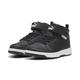 Sneaker PUMA "Rebound V6 Mid WTR Sneakers Jugendliche" Gr. 27.5, schwarz-weiß (black white) Kinder Schuhe Jungen