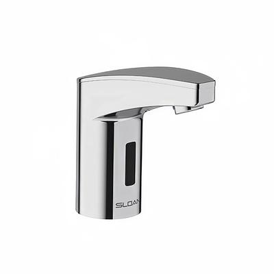 Sloan 3335111 Deck Mount Electronic Faucet - Single Hole, Fixed Spout, Battery Operated, Chrome