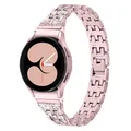 Bracelet de montre en acier inoxydable pour Samsung Galaxy Watch 4 bijoux de poignet bracelet en