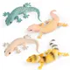 Simulation wilde Reptilien Tiere Aktion Gecko Figuren Eidechse Modell Figuren Kinder Bildung