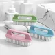 Scrubbing Brush Soft Bristle Laundry Clothes Shoes Scrub Brush Portable Plastic Hands Cleaning Brush