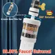 NEW 6-layers Water Filter Tap Purifier 360° Rotation Universal Faucet Aerator Splash Nozzle Mixer