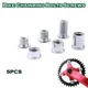 5pcs Bike Chainring Bolts Screws Stainless Steel Ultra Light Single/Double/Triple Bolts Hot Sale