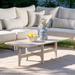 Dawn 55" Teak Outdoor Coffee Table by Kosas Home