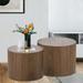 MDF with ash, oak,walnut veneer sidetable, coffee table, end table, ottoman for Living Room