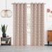 Sharen Chain Link Jacquard Grommet Window Panel, 55x84 Inches