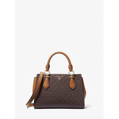 Michael Kors Marilyn Small Logo Crossbody Bag Brown One Size