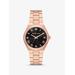 Michael Kors Lennox Rose Gold-Tone Watch Rose Gold One Size