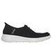 Skechers Women's Slip-ins: GO WALK Joy - Idalis Slip-On Shoes | Size 5.5 | Black/White | Textile/Synthetic | Machine Washable