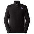 The North Face - 100 Glacier 1/4 Zip - Fleecepullover Gr XXL schwarz