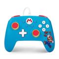 Kabelgebundener PowerA-Controller für Nintendo Switch - Ziegelbrecher-Mario, Gamepad, Spiele-Controller, kabelgebundener Controller, Offiziell Lizenziert