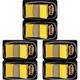 Post-it 680-YW2 Haftstreifen Index Standard, 2 x 50 Haftstreifen im Spender, 25,4 x 43,2 mm, gelb (Packung mit 3)