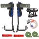 Btstil Tree Climbing Spike Set, Tree Climbing Spike Tree Climbing Equipment Set with Safety Belt, Fall Protection, Climbing Harness, Non-Slip Tree Climbing Equipment