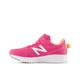 New Balance 570 v3 Bungee Lace with Hook and Loop Top Strap Sneaker, Pink, 10.5 UK
