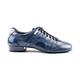 Portdance Men's Dance Shoes / Dance Trainers PD Casual - Leather Black - Suede Sole, blue, 7 UK