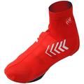 HYFDGV Cycling Overshoes Cycling Shoe Covers Thermal Bicycle Overshoes Breathable Quick-drying Sputtering Proof Boot For Mens Women Outdoor Activities Cycling Overshoes (Color : Red, Size : X-Large)